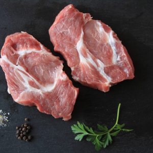 Schweine Nackensteak vom Freiluftschwein