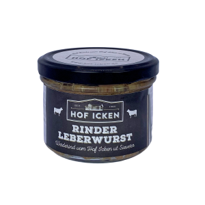 Rinder Leberwurst im Glas