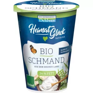 Schmand von der Bio-Hofmolkerei Dehlwes