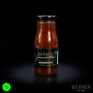 Erdbeer Fruchtsauce vom Hof Werner